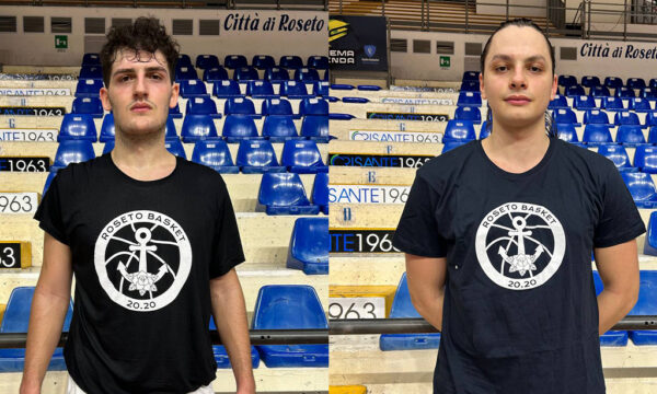 Roseto, Basket 20.20 arrivano Manolo Perella e Luca Cocciaretto